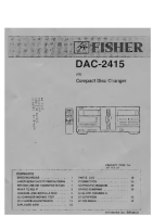 Fisher DAC-2415 - Service Manual